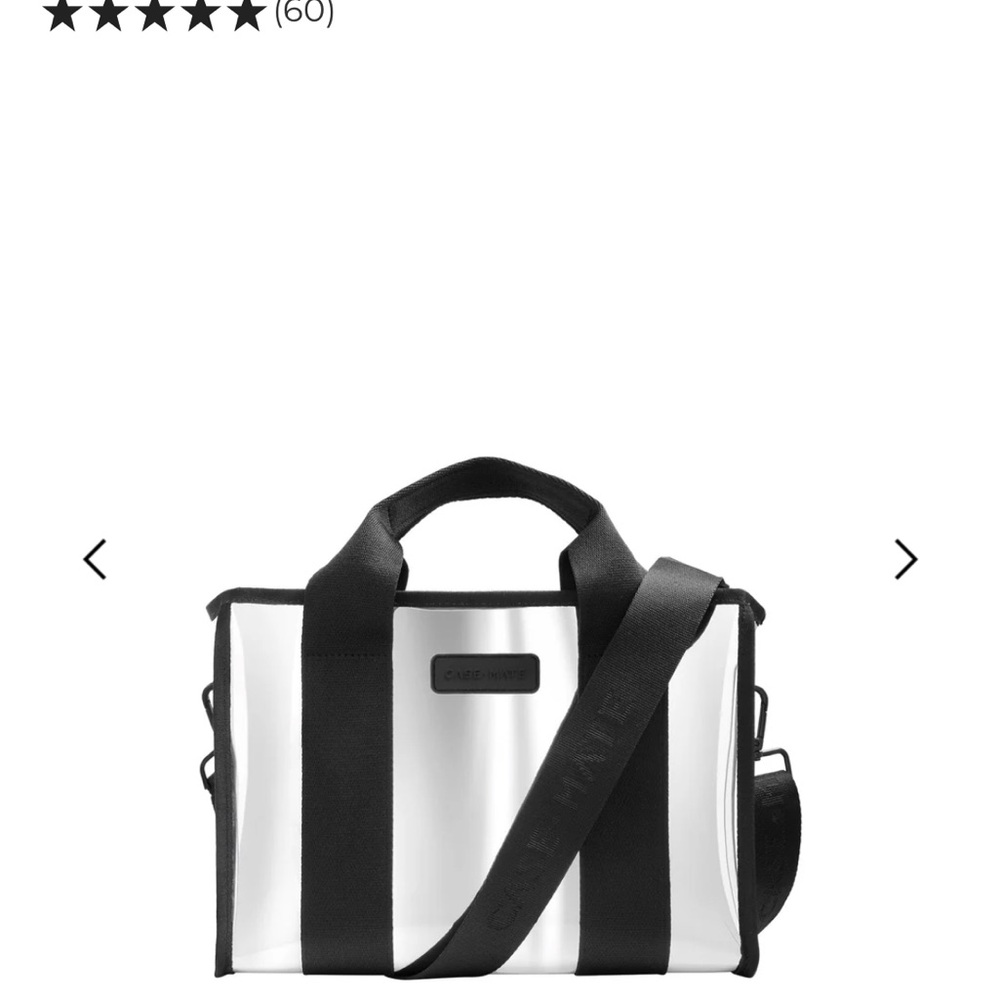 Case-Mate Black and Silver Crossbody Bag